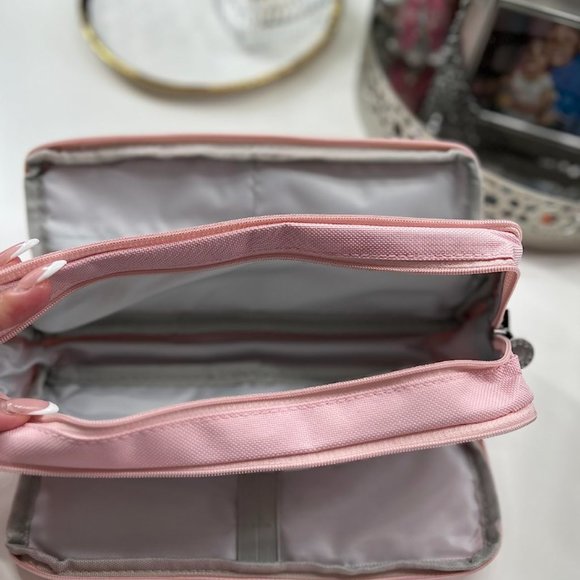 Pink Large Capacity Pencil Case, High Quality for Teen Girl Boy - Picture 9 of 10